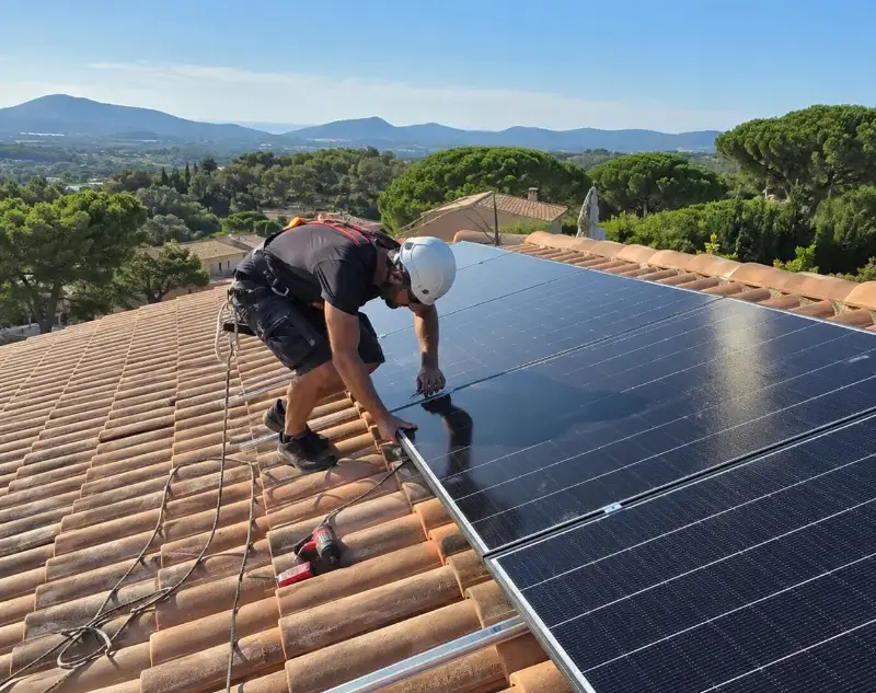 Installateur panneaux solaires Meyrals — pose photovoltaïque sur toiture